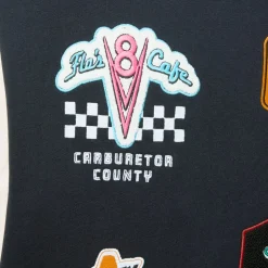 Blouson Café V8 de Flo style universitaire pour adultes, Disney Pixar Cars