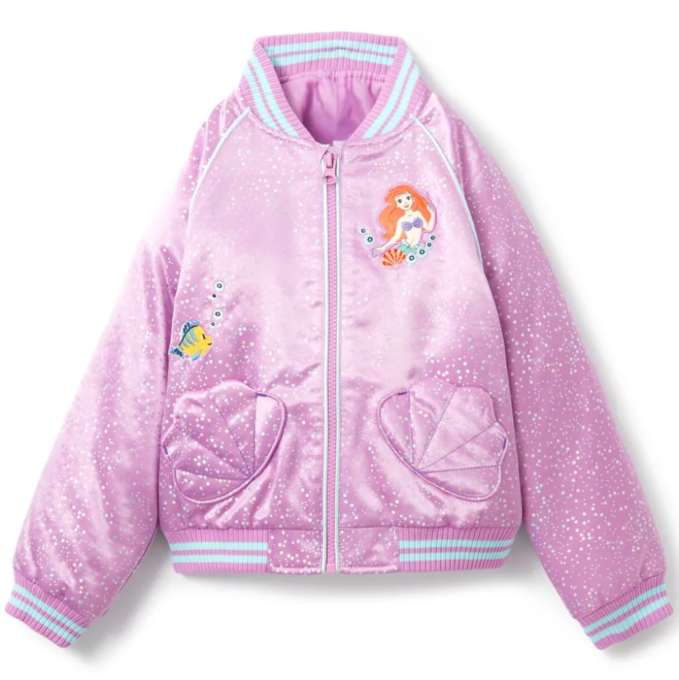 Blouson pour enfants style universitaire La Petite Sirène