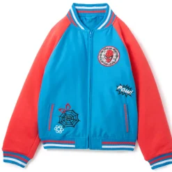 Blouson Spider-Man style universitaire pour enfants
