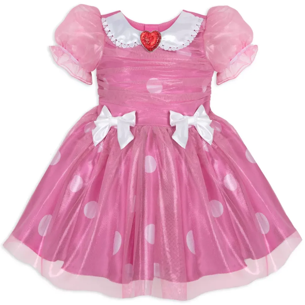Body de déguisement rose Minnie pour bébés