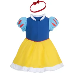 Body déguisement Blanche Neige pour bébé