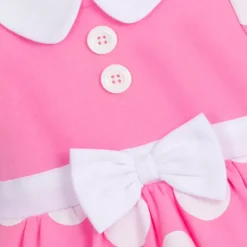 Body déguisement rose Minnie pour bébé