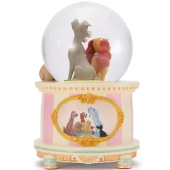 Boule à neige La Belle et le Clochard musicale