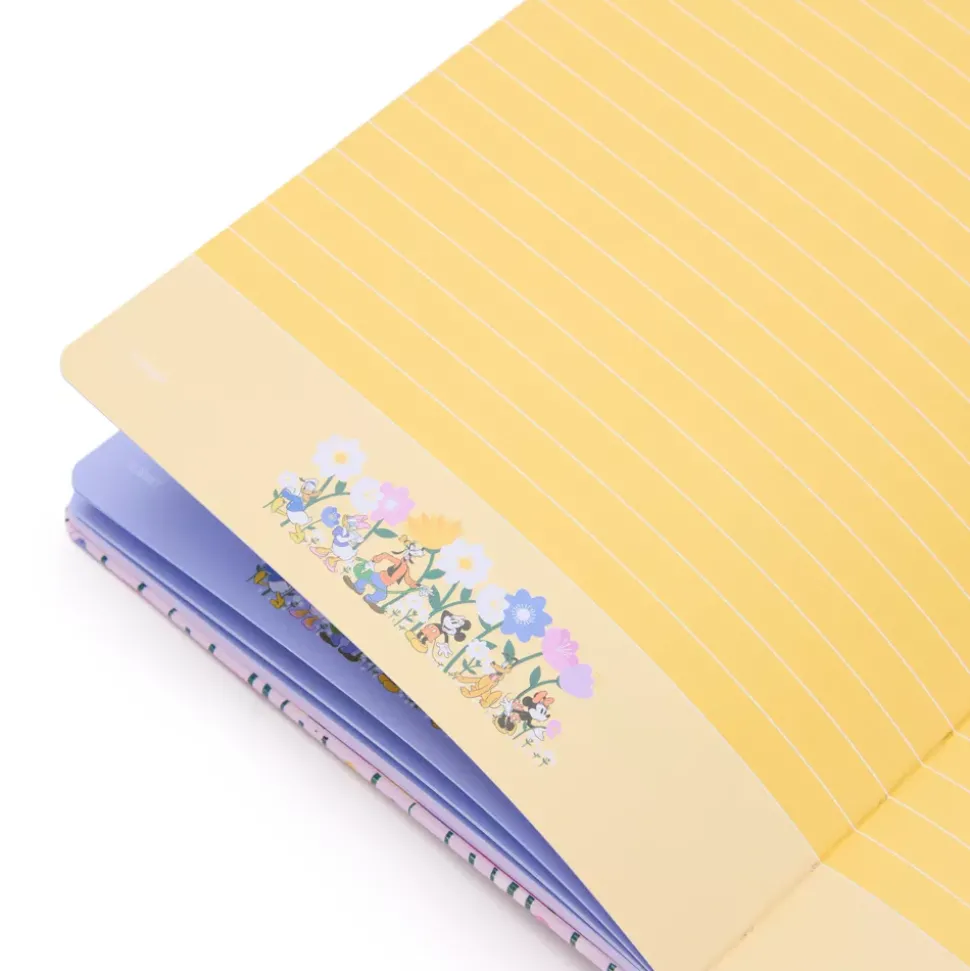 Cahier Mickey et ses amis à fleurs