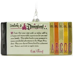 Carnet de tickets pour Disneyland décoratif Disneyland Resort 70th Anniversary
