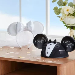 Chapeau à oreilles de Mickey pour marié
