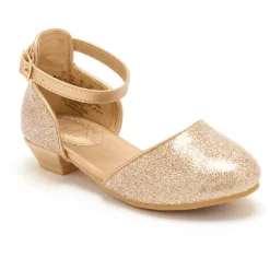Chaussures à paillettes dorées Princesses Disney pour enfants