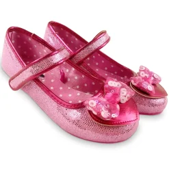Chaussures de déguisement Minnie roses pour enfants