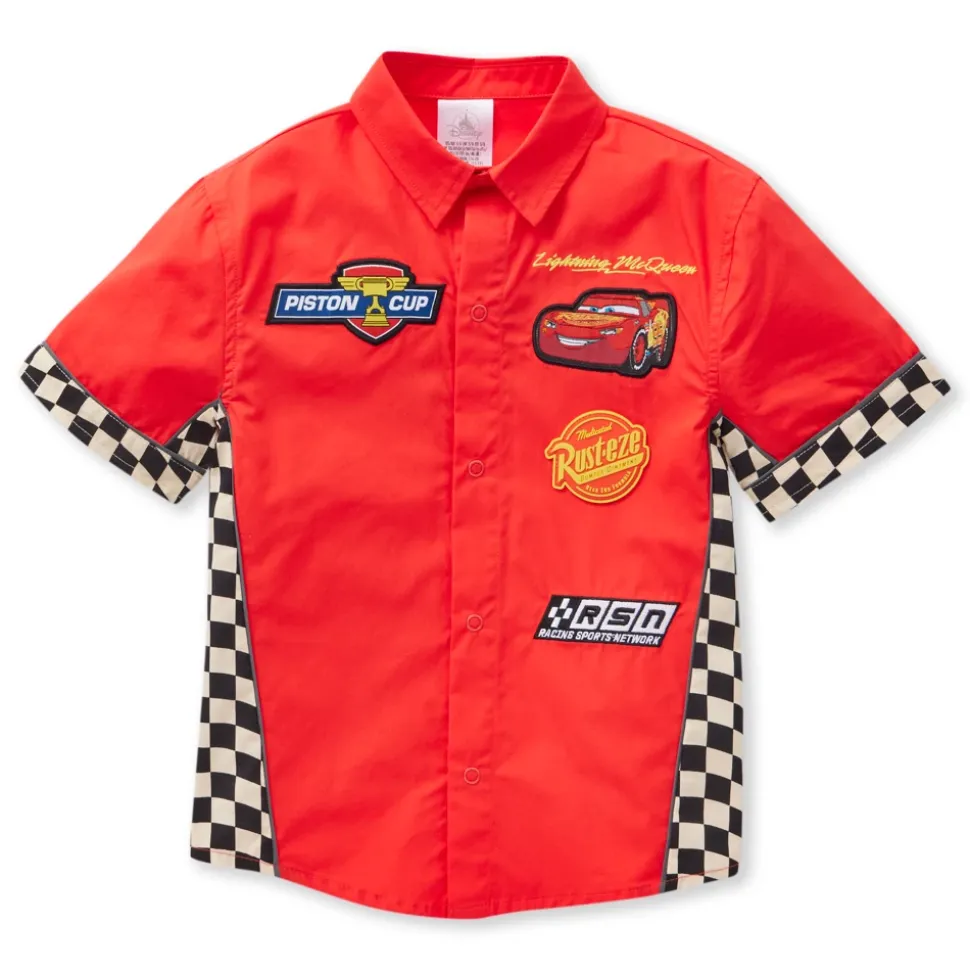 Chemise Flash McQueen pour enfants, Disney Pixar Cars