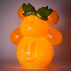 Citrouille lumineuse Mickey et Minnie