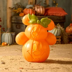 Citrouille lumineuse Mickey et Minnie