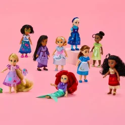 Coffret cadeau de poupées miniatures, Disney Once Upon a Story, 12,5 cm