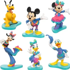 Coffret de figurines Mickey Mouse et ses amis, 70e anniversairede Disneyland