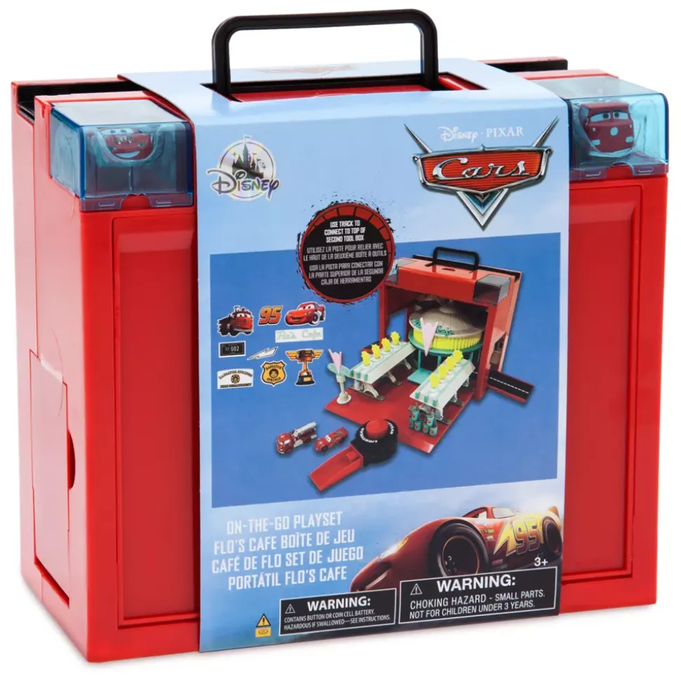 Coffret de jeu transportable Flo's V8 Café, Disney Pixar Cars