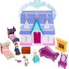 Coffret de mini figurines Château d'Arendelle d'Anna et Elsa Once Upon a Story, La Reine des Neiges