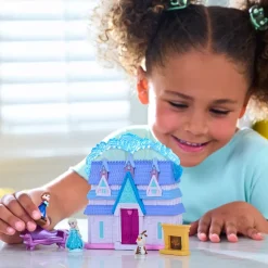 Coffret de mini figurines Château d'Arendelle d'Anna et Elsa Once Upon a Story, La Reine des Neiges