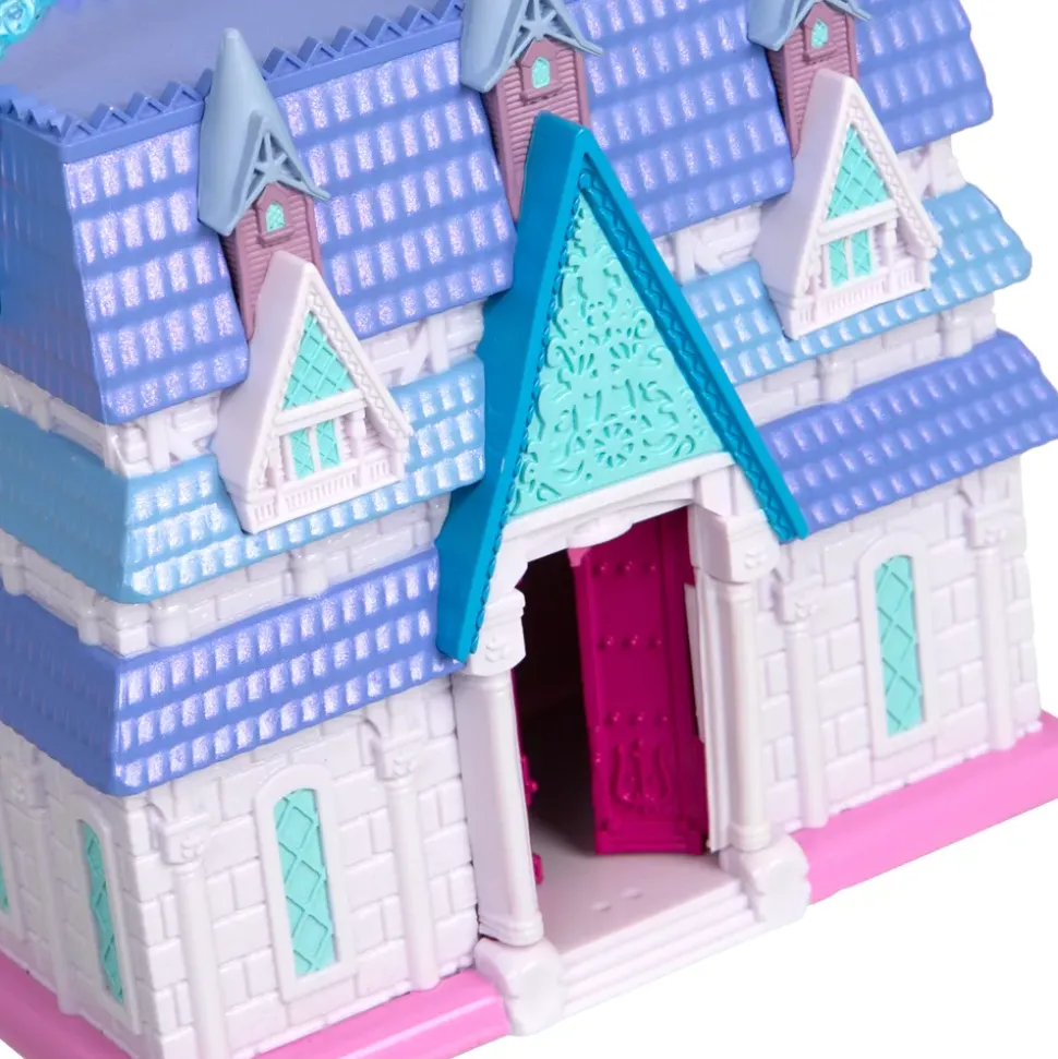 Coffret de mini figurines Château d'Arendelle d'Anna et Elsa Once Upon a Story, La Reine des Neiges