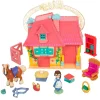 Coffret de mini figurines Maison de Belle Once Upon a Story, La Belle et la Bête