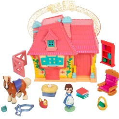Coffret de mini figurines Maison de Belle Once Upon a Story, La Belle et la Bête