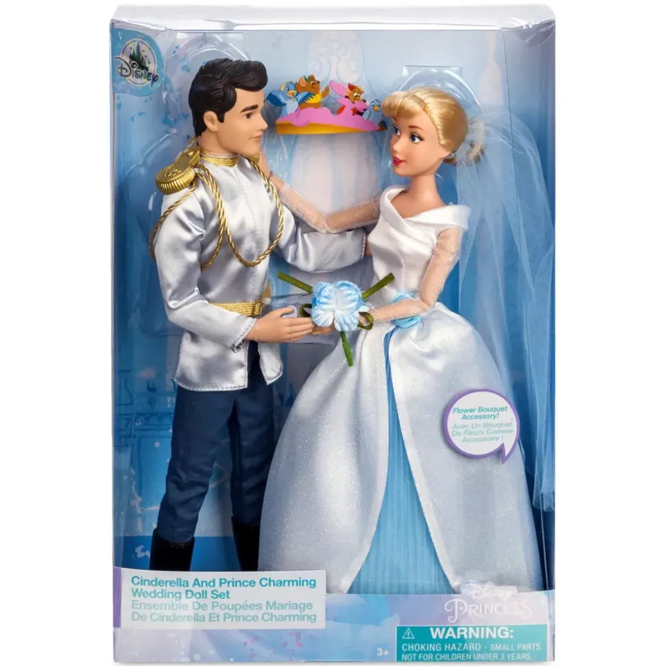 Coffret de poupées classiques Mariage de Cendrillon et du Prince Charmant