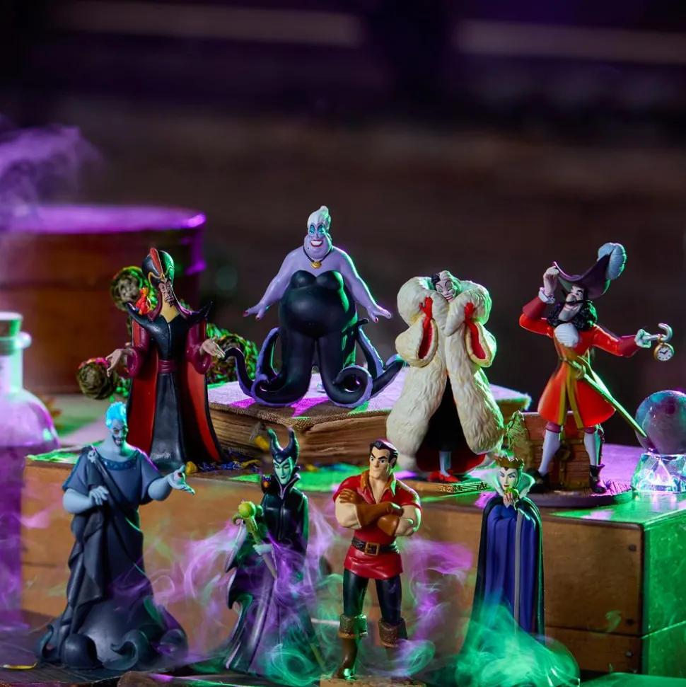 Coffret deluxe de figurines Disney Villains