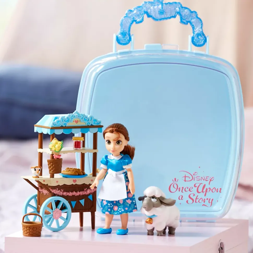 Coffret mini poupée Belle 12,5 cm Once Upon a Story, La Belle et la Bête