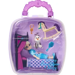 Coffret mini poupée Elsa Once Upon a Story, La Reine des Neiges