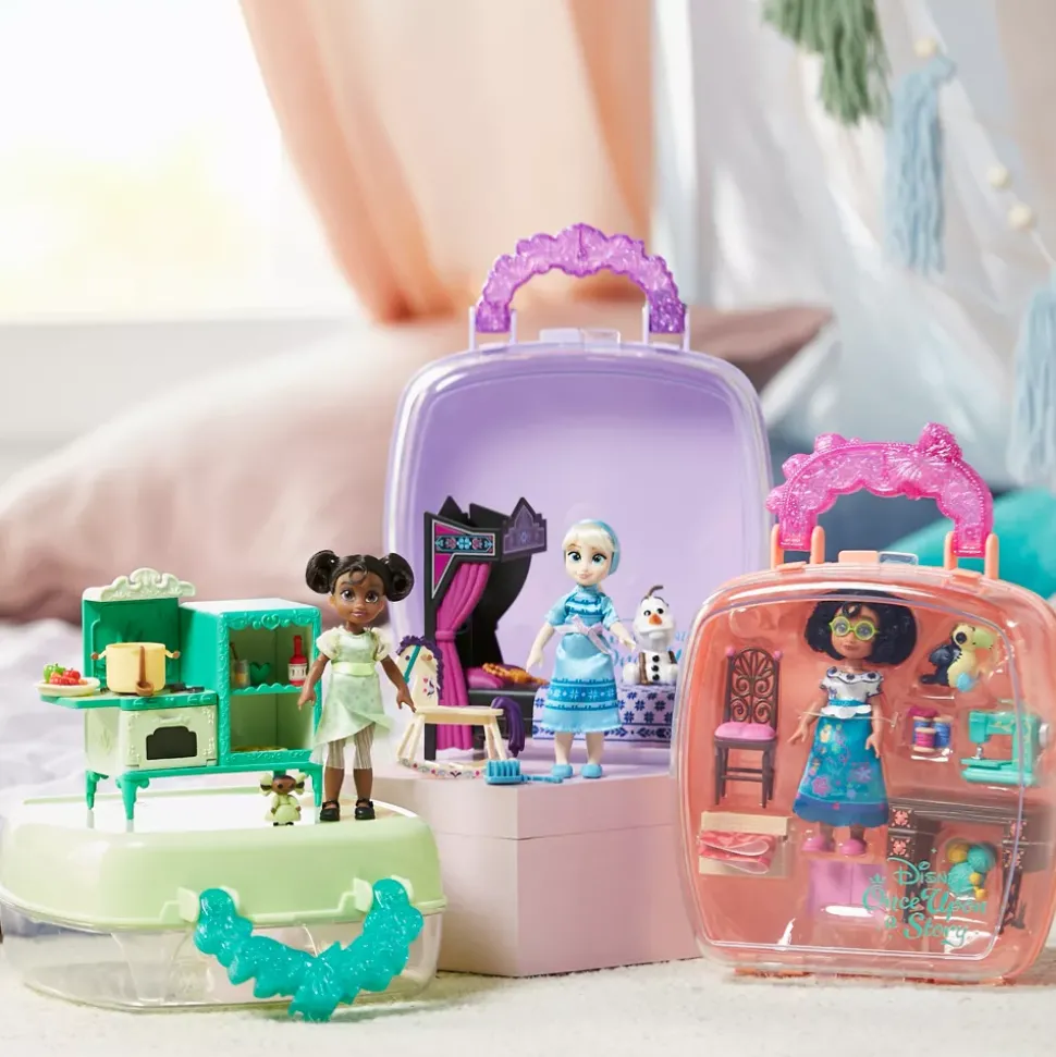 Coffret mini poupée Elsa Once Upon a Story, La Reine des Neiges