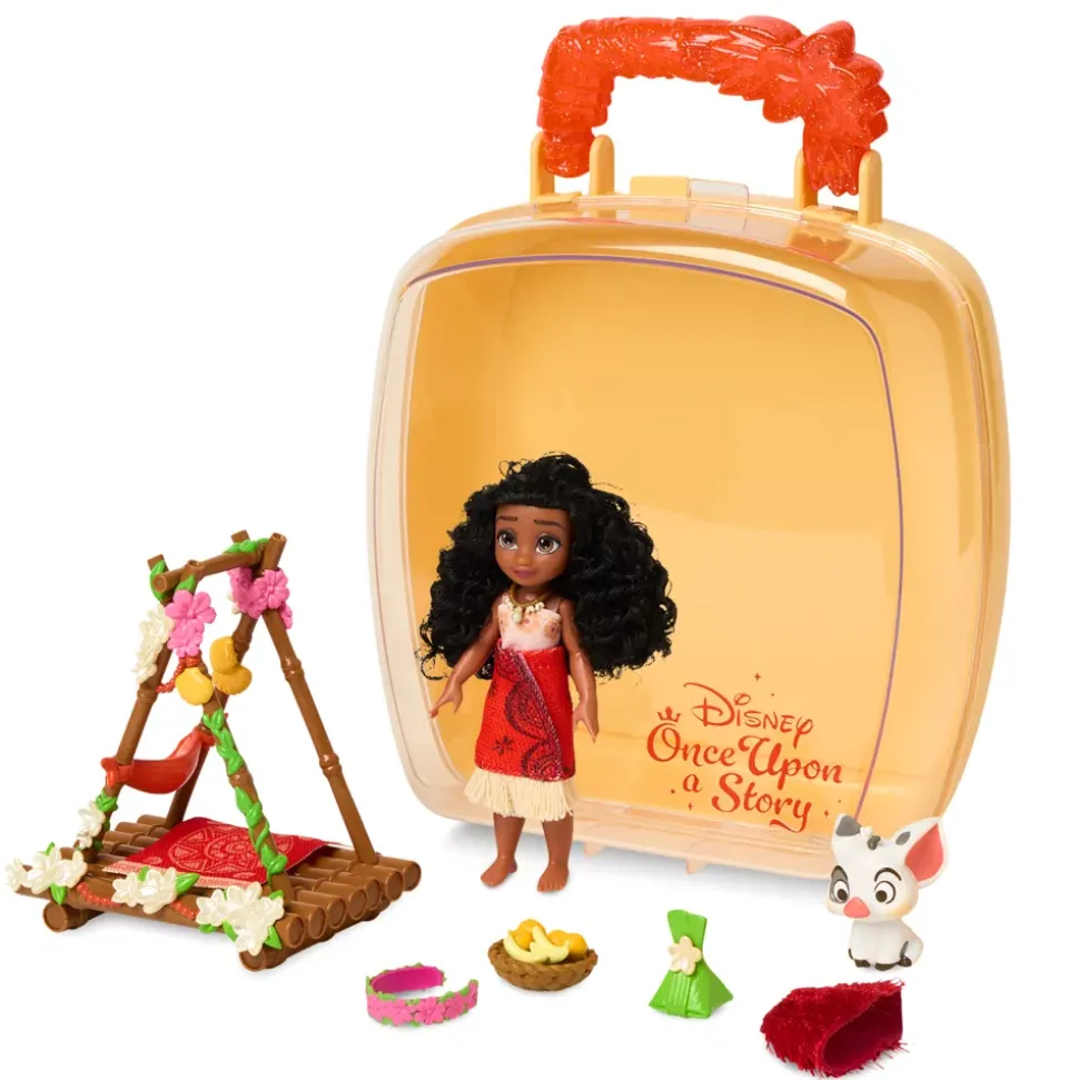 Coffret mini poupée Vaiana Once Upon a Story