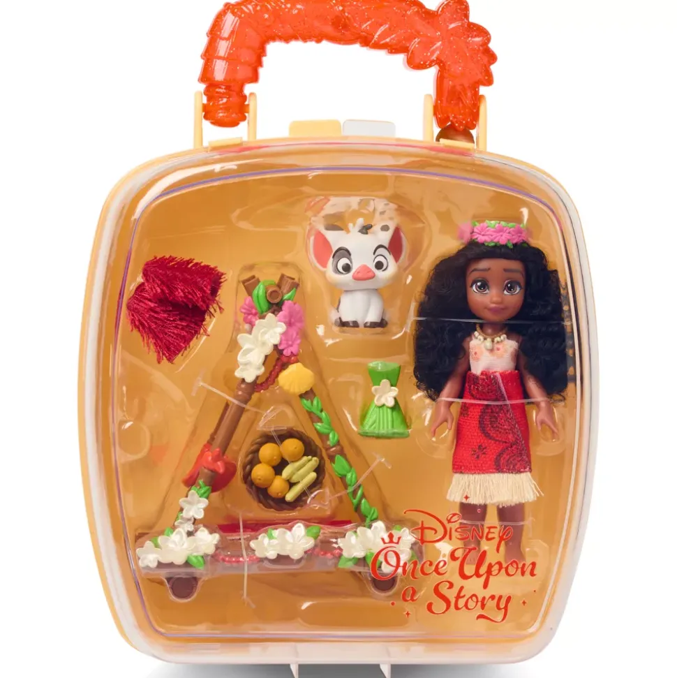 Coffret mini poupée Vaiana Once Upon a Story