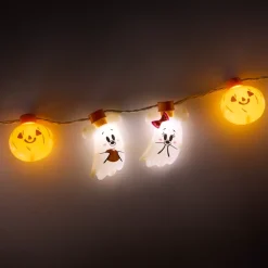 Collier Mickey et Minnie lumineux Halloween