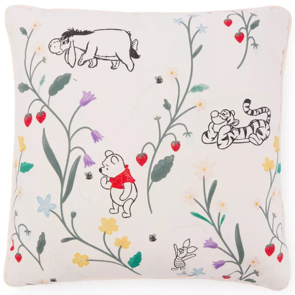 Coussin Bourriquet vert, Winnie l'Ourson
