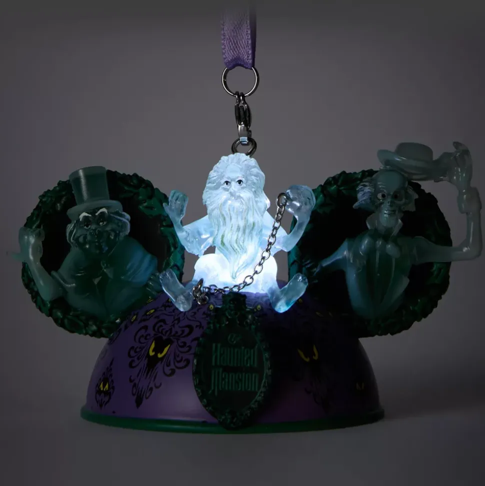 Décoration lumineuse chapeau à oreilles Fantômes auto-stoppeurs, The Haunted Mansion