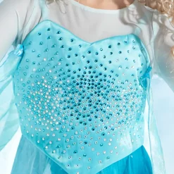 Déguisement Elsa deluxe 10e anniversaire de La Reine des Neiges pour enfants
