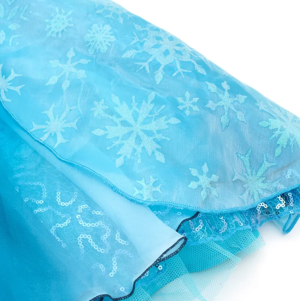 Déguisement Elsa deluxe 10e anniversaire de La Reine des Neiges pour enfants