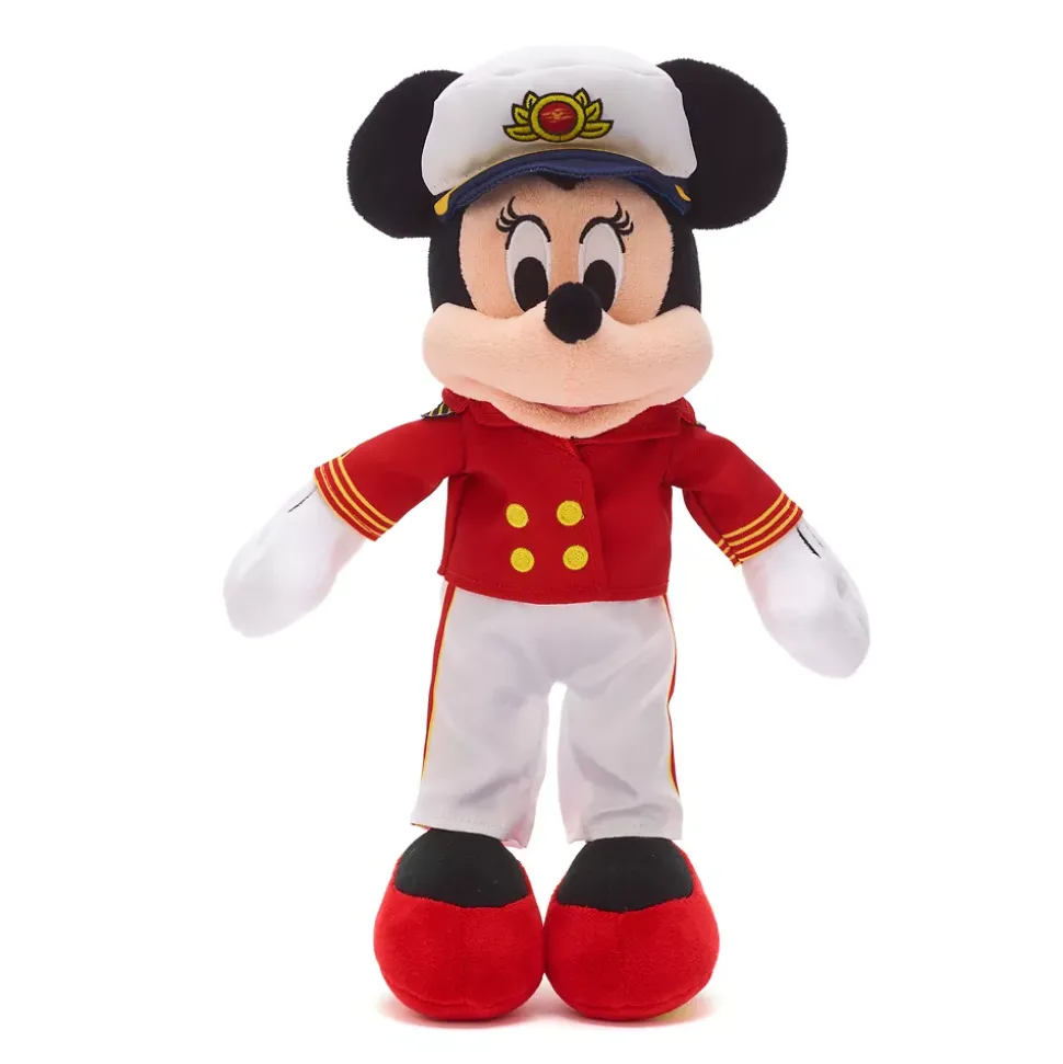 Disney Cruise Line Petite peluche Minnie Capitaine