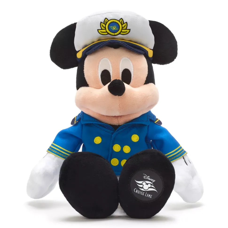 Disney Cruise Line Petite peluche Mickey Capitaine