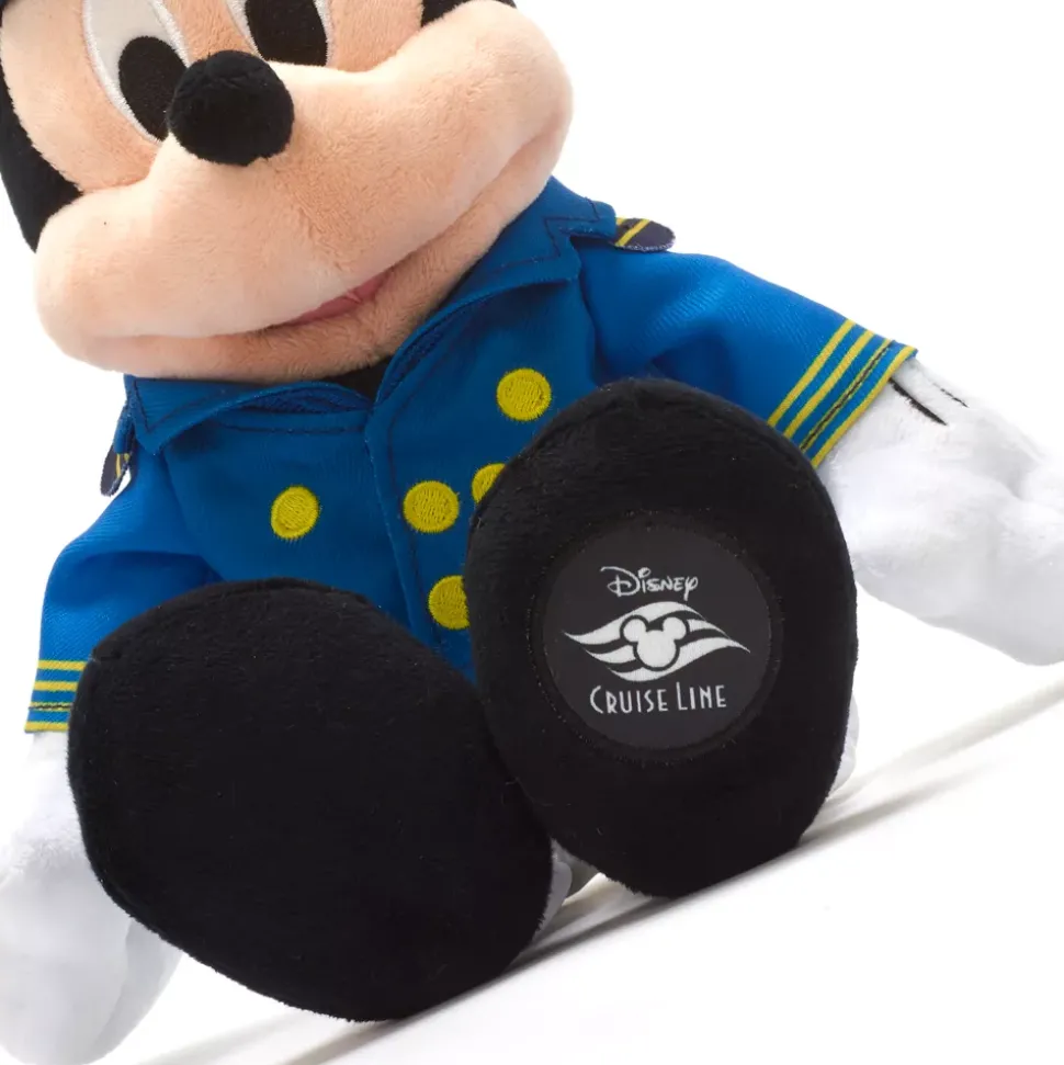 Disney Cruise Line Petite peluche Mickey Capitaine