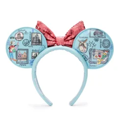 Disney Cruise Line Serre-tête à oreilles Mickey et Minnie pour adultes