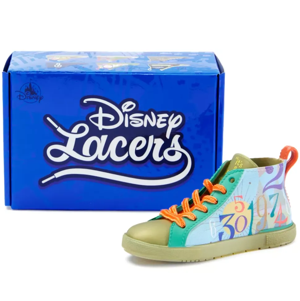 Disney Lacers Ensemble de 6 baskets en vinyle collector Attractions mystère Disneyland, série 4