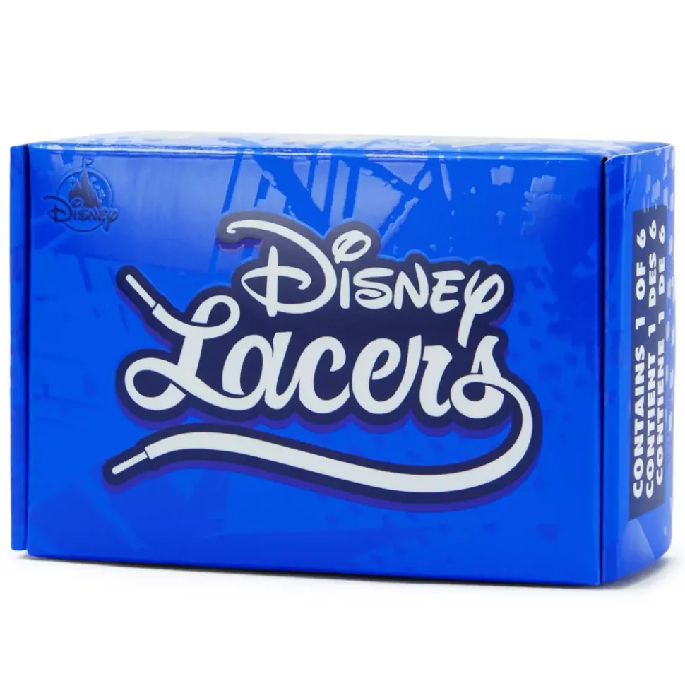 Disney Lacers Ensemble de 6 baskets en vinyle collector Attractions mystère Disneyland, série 4