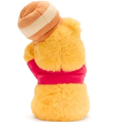 Disney Store Japon Peluche Winnie l'Ourson avec pot de miel sur la tête de taille moyenne, 30 cm