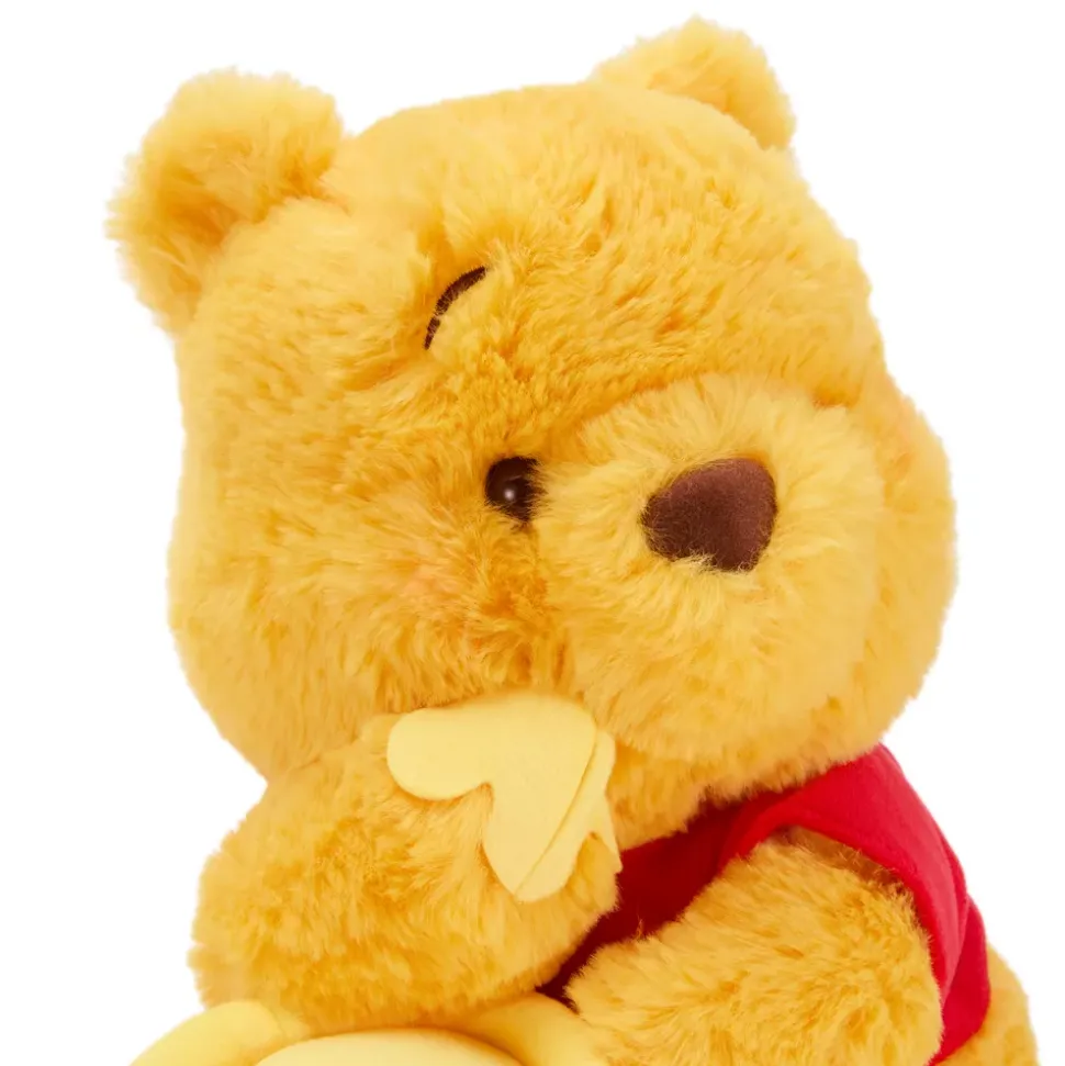Disney Store Japon Peluche Winnie l'Ourson avec pot de miel de taille moyenne, 32 cm