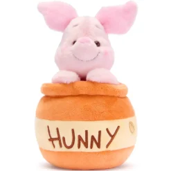Disney Store Japon Peluche Porcinet dans un pot de miel de taille moyenne, Winnie l'Ourson, 25 cm