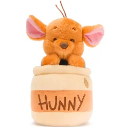 Disney Store Japon Peluche Petit Gourou dans un pot de miel de taille moyenne, Winnie l'Ourson, 19 cm