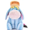 Disney Store Japon Peluche Bourriquet avec pot de miel sur la tête de taille moyenne, Winnie l'Ourson, 29 cm