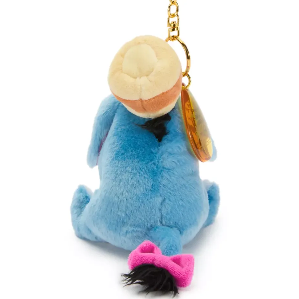 Disney Store Japon Porte-clés petite peluche Bourriquet avec pot de miel, Winnie l'Ourson, 16 cm