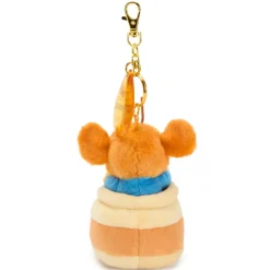 Disney Store Japon Porte-clés petite peluche Petit Gourou dans un pot de miel, Winnie l'Ourson, 14 cm