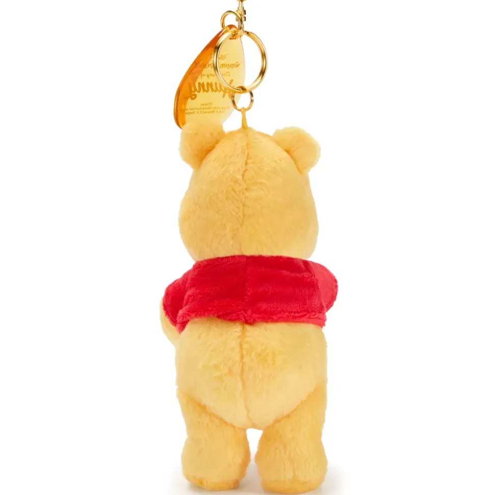 Disney Store Japon Porte-clés petite peluche Winnie l'Ourson avec pot de miel, 18 cm