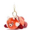 Disney Store Japon Porte-clés petite peluche Mei Lee en panda roux, Alerte Rouge, 9 cm environ